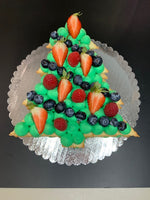 Layered Cream Tart "Christmas Tree"