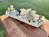 Buche De Noel (White Chocolate and Strawberry)