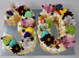 Layered Cream Tart (Double Number/Letter)